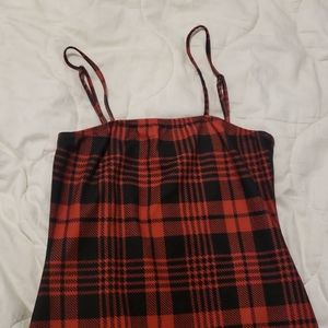 Plaid dress